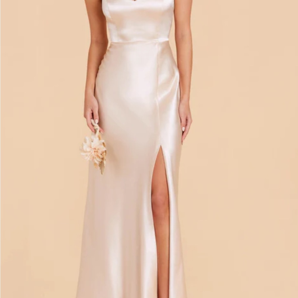 Birdy Grey Satin Gown
